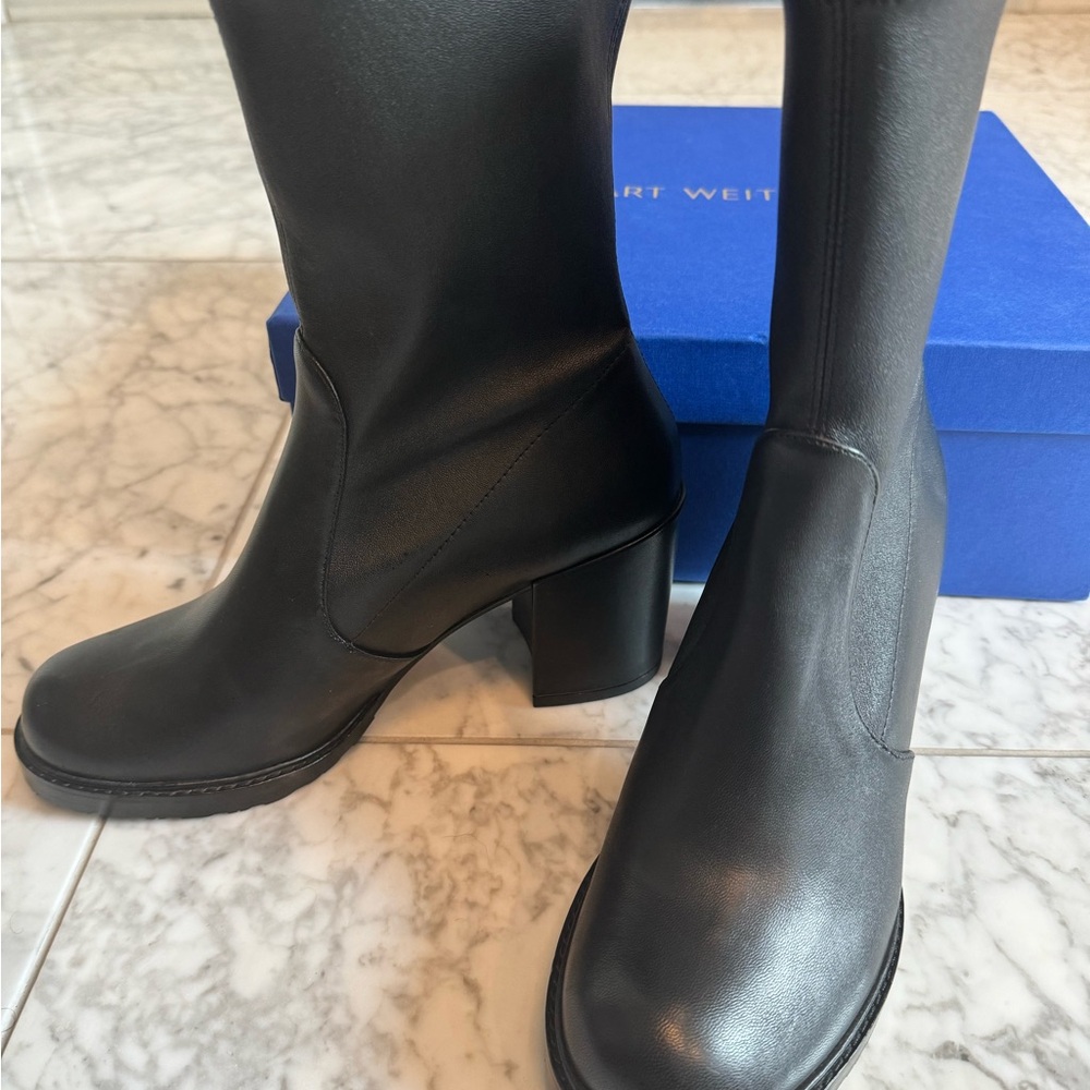 Stuart Weitzman Dalenna Block Heel Boot - image 2